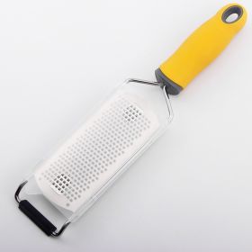 1pc, Lemon Zester, Cheese Grater, Multifunctional Stainless Steel Garlic Grater, Manual Ginger Shredded, Household Creative Cheese Grater, Vegetable G