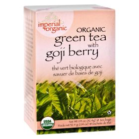 Uncle Lee's Imperial Organic Green Tea With Goji Berry - 18 Tea Bags