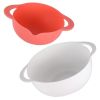 8pcs Mixing Bowl Set; Colorful Kitchen Strainer Basket; Colander Bowls; BPA Free; Plastic Nesting Bowls; Baking Tools