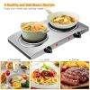 1800W Double Hot Plate Electric Countertop Burner