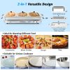 2 in 1 Electric Warming Tray with Temperature Control