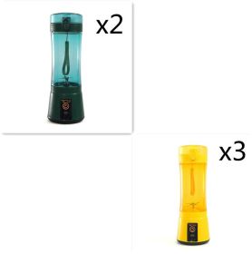 Portable Blender Portable Fruit Electric Juicing Cup Kitchen Gadgets (Option: Set1-USB)