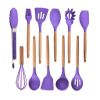 Non-stick Silicone Kitchenware Cooking Utensils Set Cookware Spatula