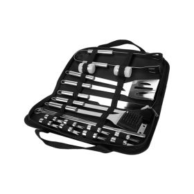 Camping Cooking Utensil Kit Portable Picnic Cookware (type: BBQ Tool Kit, Color: Black)