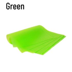 4 Pack Refrigerator Liners (Color: Green)