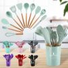 Non-stick Silicone Kitchenware Cooking Utensils Set Cookware Spatula