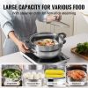 Home Kitchen 304 Stainless Steel Food Steamer Cookware with Lid